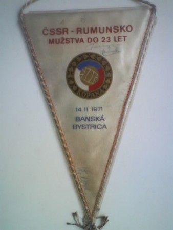 ČSSR - RUMUNSKO U-23 + podpisy -23-